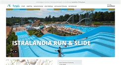 Desktop Screenshot of istria-trails.com