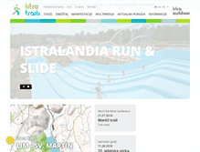 Tablet Screenshot of istria-trails.com